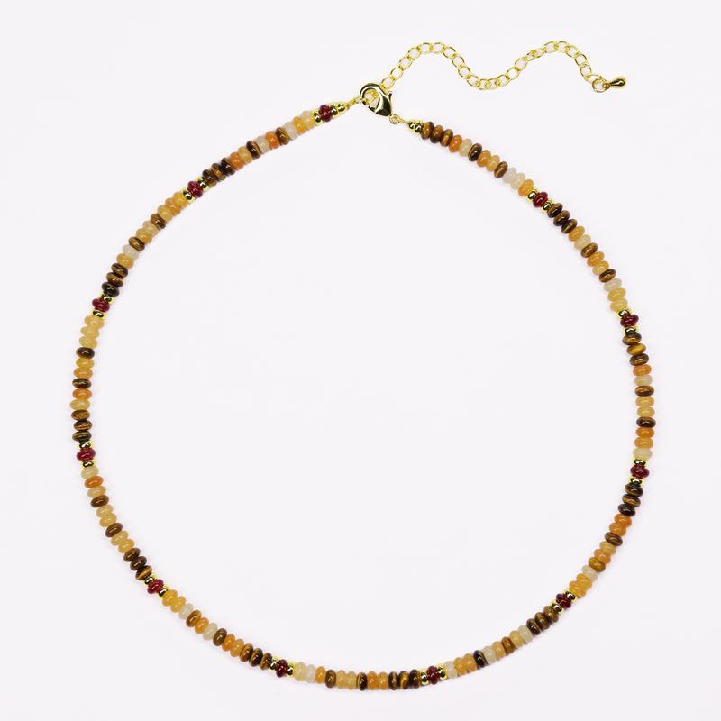 Aura – The boho gemstone necklace