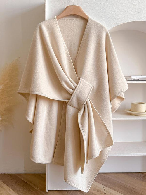 Aspen wrap shawl – Ivory