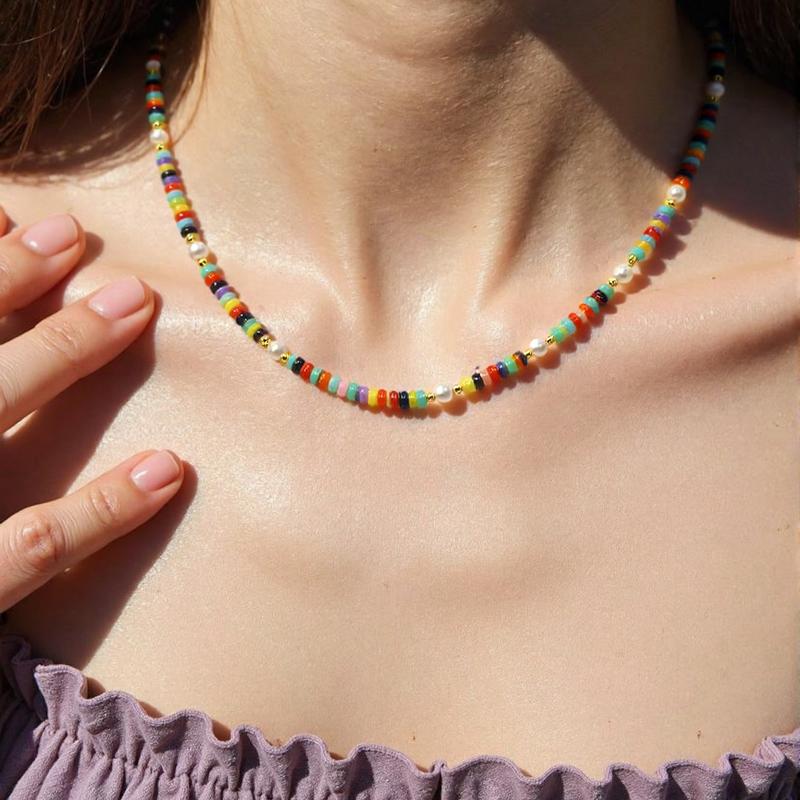 Aura – The boho gemstone necklace