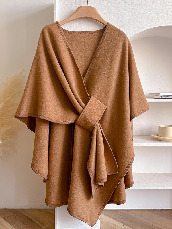 Aspen wrap shawl – Camel