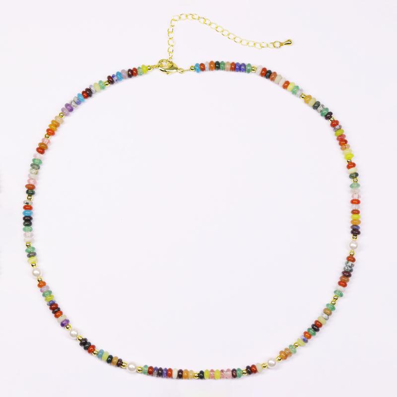 Aura – The boho gemstone necklace