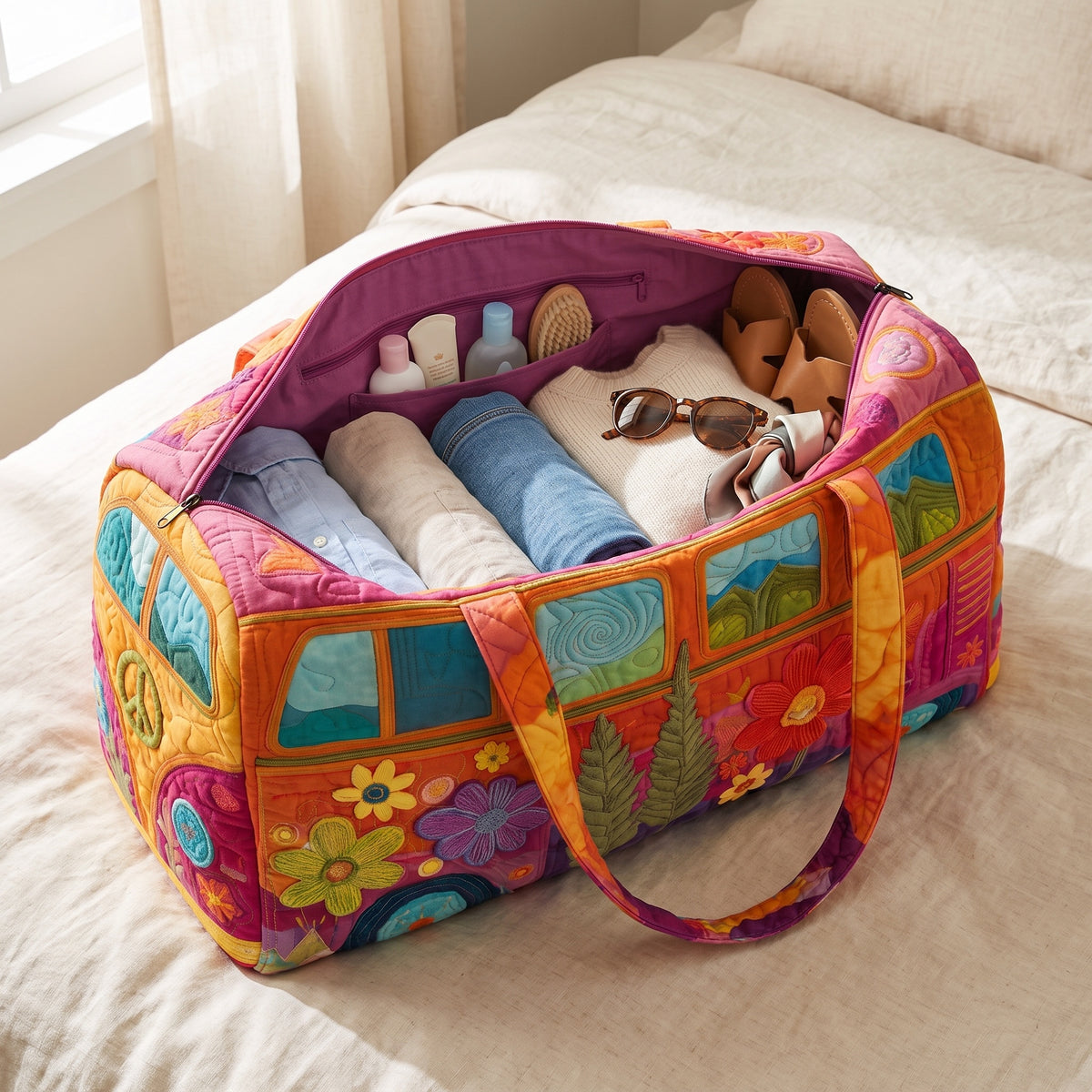 Wander – The boho quilted weekender